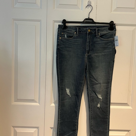 NWT Articles Of Society Distress High-rise Skinny Jean - Picture 1 of 5